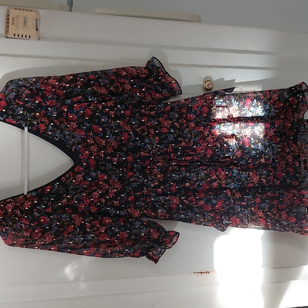 BCX Dress S, Flower Print